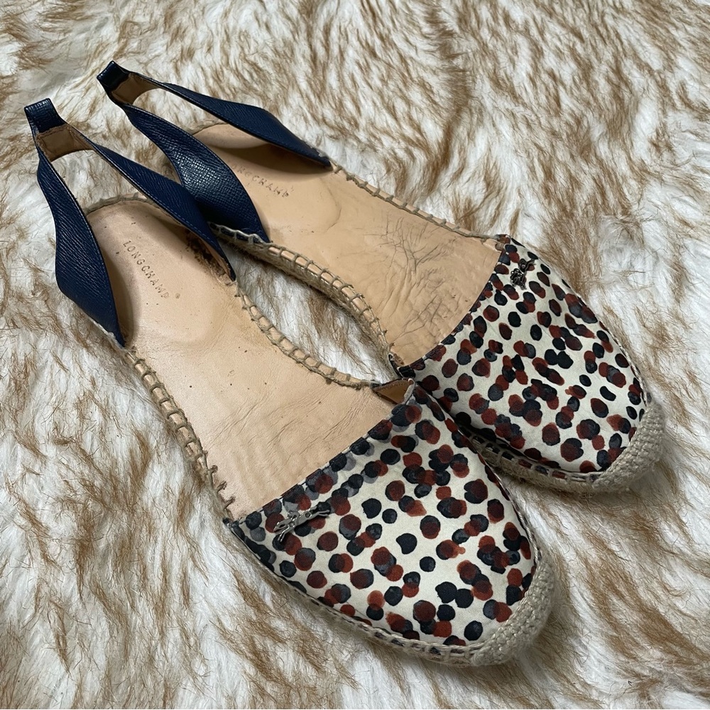 Longchamp Le Pliage Fantasy espadrille